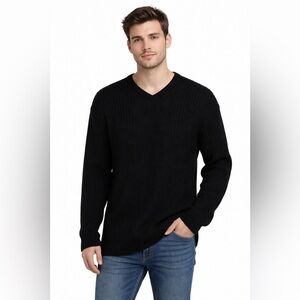 Express Men Black Sweater 2XL